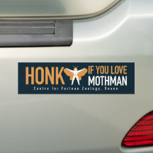 Mothman Bumpersticker