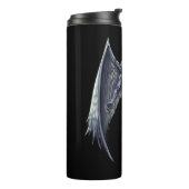 Mothman Cryptid Creature Thermosbeker (Gedraaid links)
