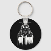 Mothman Cryptid Horror Gothic Paranormal Creature  Sleutelhanger (Voorkant)