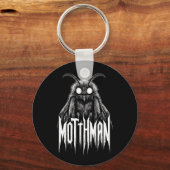 Mothman Cryptid Horror Gothic Paranormal Creature  Sleutelhanger (Voorkant)
