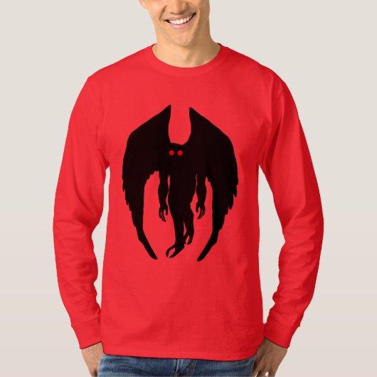 Mothman Cryptid T-shirt (Voorkant)