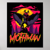Mothman Film Fun Cryptid Halloween Myth Monster C Poster (Voorkant)