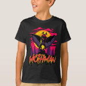 Mothman Film Fun Cryptid Halloween Myth Monster C T-shirt (Voorkant)