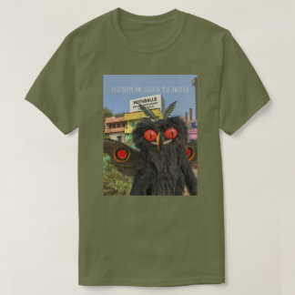 Mothman gaat naar India T-shirt