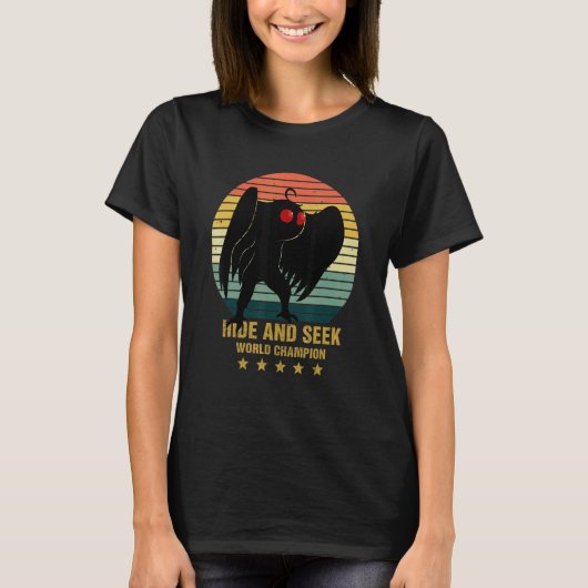 Mothman Huid and Seek World Champion Cool Mothman T-shirt (Voorkant)