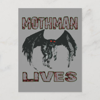 MOTHMAN LEEFT BRIEFKAART