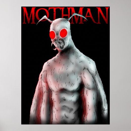 Mothman Poster (Voorkant)