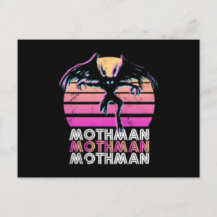 Mothman Retro 80s themed Gift Briefkaart