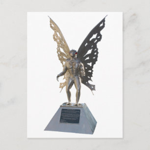 Mothman Statue van Point Pleasant West Virginia Briefkaart