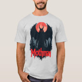 Mothman T-shirt – West Virginia Cryptid Legend T-s (Voorkant)