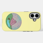 Mothman thuisplaneet | Cryptid kosmische folklore- Case-Mate iPhone Case (Achterkant (horizontaal))