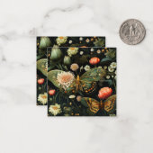 Moths & Familier - Carte de note, Carte de remerci (Devant/Arrière en situation)