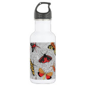 Moths on hydrangea waterfles  (Voorkant)