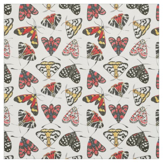 Moths Stof (Swatch)