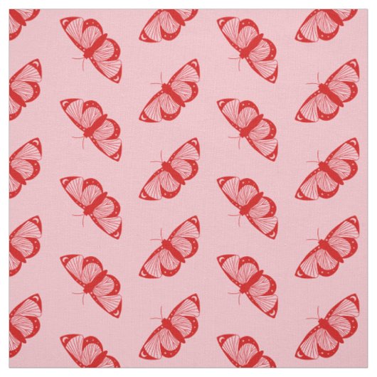Moths Stof (Swatch)