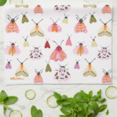  Moths Tea Towel Theedoek (Gevouwen)