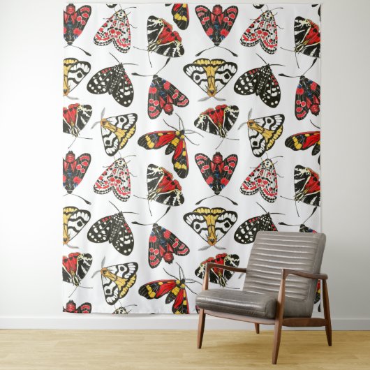 Moths Wandkleed (In situ)