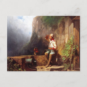 -Motief de Knitting Guard Briefkaart