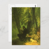 -motief, favoriete plek briefkaart (Voorkant / Achterkant)