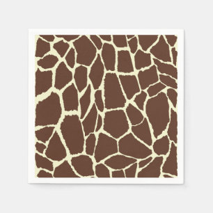 Motief Giraffe Servet