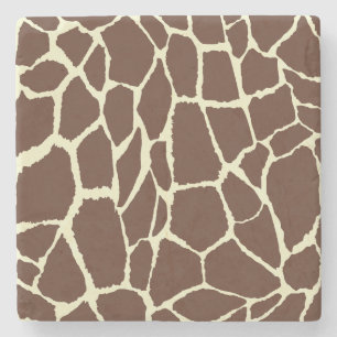 Motief Giraffe Stenen Onderzetter