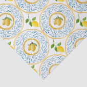 Motief  italiaans citroenen decoupage tissuepapier (Detail)