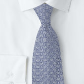 Motief Marine Heart Business Modern Stropdas