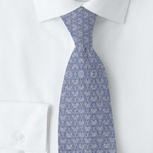 Motief Marine Heart Business Modern Stropdas