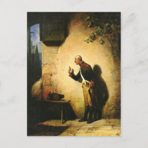 Motief - Vliegvanger - Spitzweg Briefkaart