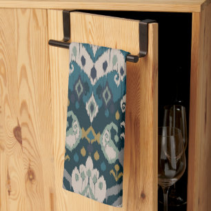 Motieven Afrikaanse boho paisley Bloemmotief Ikat Theedoek