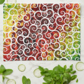 Motif 26 Serviette de cuisine (Plié)