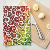 Motif 26 Serviette de cuisine (Quart Plié)