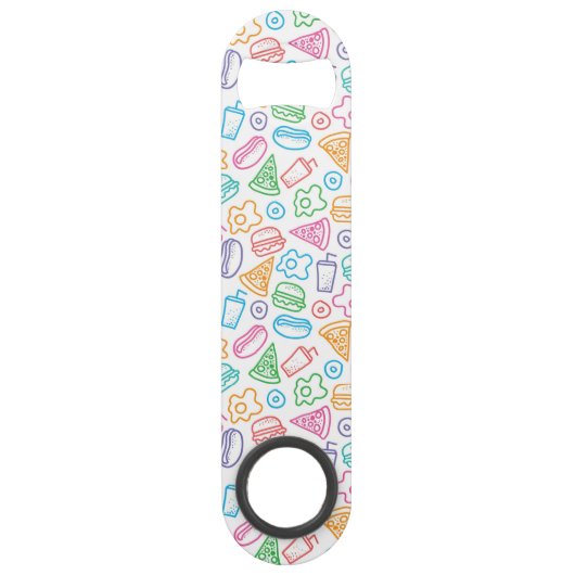 Motif 2 d'aliments de préparation rapide (Dos)