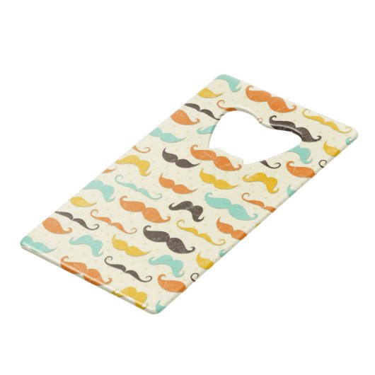 Motif 3 de moustache (Dos Angle)