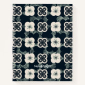 motif_5_flower_1 carnet en spirale (Devant)