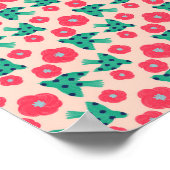 motif_8_camellia et affiche mate bird_2 (Coin)