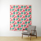 motif_8_camellia et oiseau_2 tapisserie de la tail (En situation)