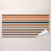 Motif à bandes multiples (Serviette de bain)