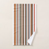 Motif à bandes multiples  (Serviette à main)