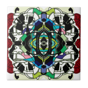 Motif à carreaux