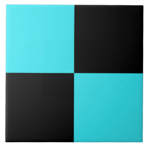 Motif à carreaux bleu noir