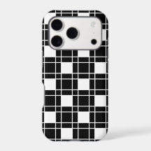 Motif à carreaux en noir et blanc