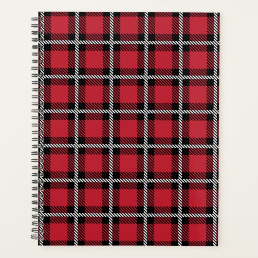 Motif à carreaux rouge prépa (Devant)