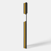 Motif à cinq bandes Sunny jaune et charbon de bois (Côté droit)