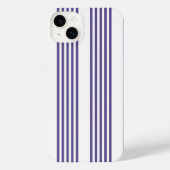 Motif à cinq bandes Ultra violet et blanc (Verso)