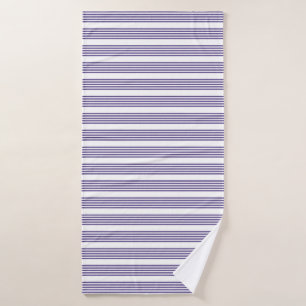 Motif à cinq bandes Ultra violet et blanc