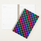 Motif à damier diagonal de bonbons bijoux (Devant avec enveloppe)