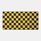 Motif à damier noir et or (Recto)