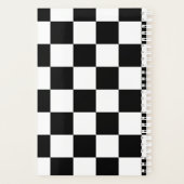 Motif À damiers noir et blanc (Dos)