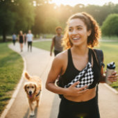 Motif À damiers noir et blanc sophistiqué